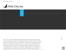 Tablet Screenshot of kittycityinc.org